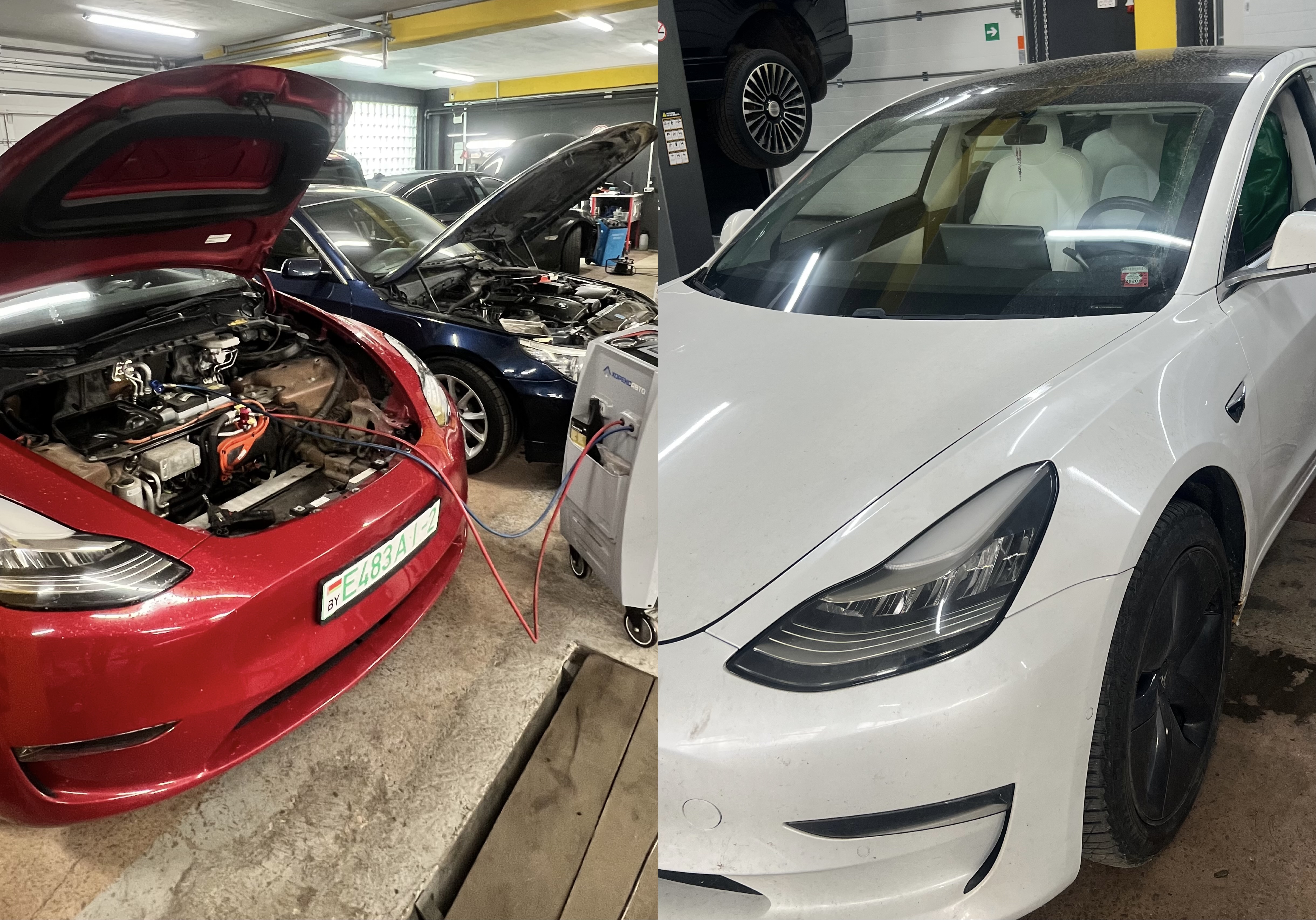 Tesla в Витебске: диагностика, Toolbox и ремонт пневмоподвески без эвакуатора в Минск